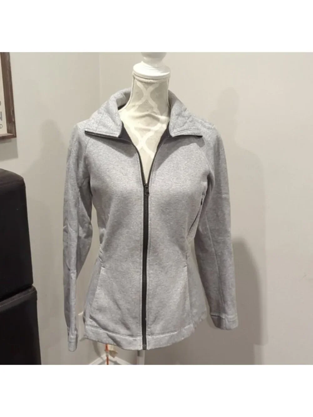 Lululemon &go Take-Off Fleece Heathered Medium Grey missing drawstring